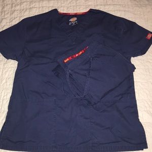 Dickies Navy Blue Scrubs Set
